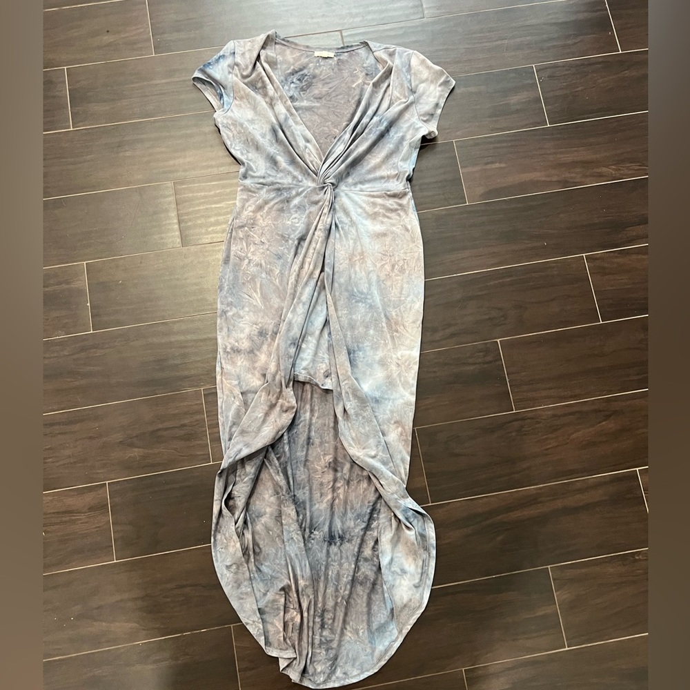 Maxi Dress with mini skirt inside
